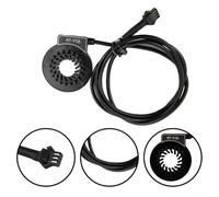 PAS Speed Sensor for -V12L Electric Controllers, 12-Pole Hall Effect Sensor with SM-3A Interface, 80 cm Cable, Compatible with Ebike & E-