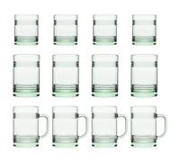 Pasabahce 12Pc Aware Tincan Recycled Glassware Set - Green