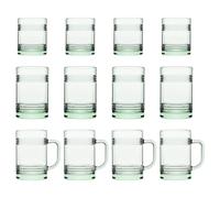 Pasabahce 12pc Aware Tincan Recycled Glassware Set - Green Pasabahce Green