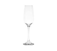 PASABAHCE 469433 Amber Pack of 6 Flute, Glass, Transparent, 20 cl