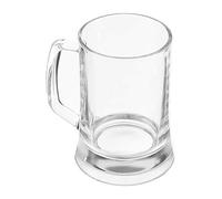 Pasabahce Pub Heavy Duty Glass Handled Beer Mug 500ml, Set of 2, 55129