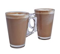 Pasabahce 55201 Vela tea glass with handle 250 ml, Pack of 12