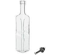 Pasabahce 80229 Glass Oil Cruet, 0.5 litres