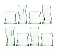 Pasabahce 8pc Aware Amorf Recycled Glassware Set - Green Pasabahce Green