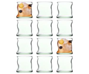 Pasabahce Aware Amorf Recycled Glass Tumblers - 340Ml - Green - Pack Of 12