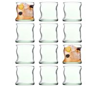 Pasabahce Aware Amorf Repurposed Glass Tumblers - 340ml - Green - Pack of 12 Pasabahce Green