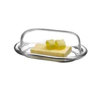 Pasabahce Basic Glass Butter Dish With Cover