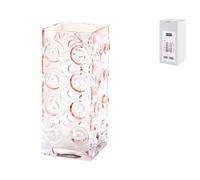 Pasabahce Chicago Glass Vase Pink Cm 35
