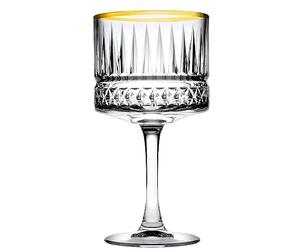 Pasabahce Elysia Golden Touch Cocktail Glass 500 cc Set of 4