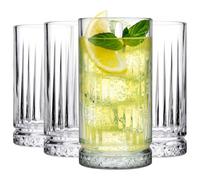 Pasabahce Elysia Highball Glasses - 435Ml - Pack Of 4