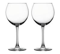 Pasabahce Enoteca Wine Glasses - 655ml - Pack of 2 - Red Wine White Wine Champagne Glasses Dishwasher Safe Saucers for Parties, Special Occassions