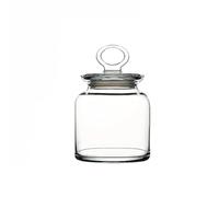 Pasabahce Glass kitchen storage jar with lid Kitchen 1000 mL Pack of 1