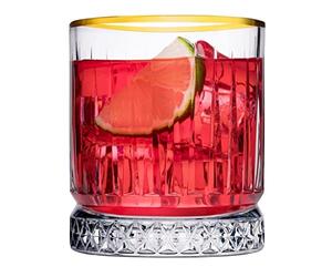 Pasabahce Golden Touch Elysia Whisky Glass 4x 210 cc