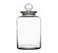 Pasabahce Kitchen Large Storage Jar with Classical Lid, 88 Oz