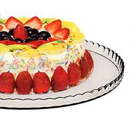 Pasabahce 10345 Patisserie Cake Plate, Glass, 32 cm
