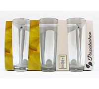 Pasabahce Raki Glasses - 6pcs by Biscotti Highball Drinking Glasses, Turkish Raki ,Made Tall Glass Cups, Water Glasses, Cocktail Glasses