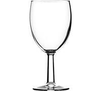 Pasabahce Saxon Wine Glasses, Glass, 7 oz, 48-Piece