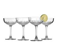 Pasabahce Set 4 Coppe Timeless Champagne 27 Arredo Tavola White
