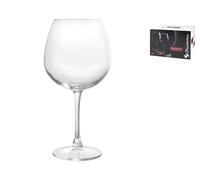 Pasabahce Set 6 Glasses In Transparent Glass Wine Cellar Mature Wines Cl 75