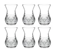 Pasabahce Timeless Kurvy 42881 Glass Tea Cups 155 ml Pack of 6