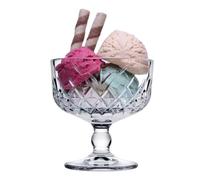 Set 2 Cups Ice Cream Timeless 27,5 CL Glass - PASABAHCE - Ideal for Yogurt
