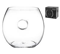 Pasabahce Transparent Blown Glass Vase Zoom 23.5 Cm