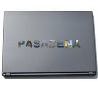 Pasadena Laptop Sticker Laptop Skin 290 mm with sights