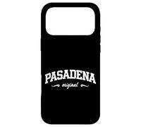 Pasadena Original Vintage College Style Script Case for iPhone 17 Pro Max