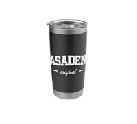Pasadena Original Vintage College Style Script Stainless Steel Insulated Tumbler