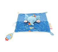 Pasamer Baby Safety Blanket Hand Eye Movement Coordination Elephant Safety Blanket Small Lightweight Stroller Crafts