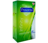 Pasante Climax Delay Infinity Condoms 12 Pack 53mm