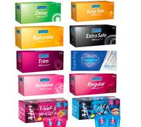 Pasante Intensity (Ribs&Dots), stimulating Condoms for Increased Satisfaction - Arousal Intense Condoms with Ribs and dots and Anatomic Shape, 12 x 3 Pieces (36 Pack)