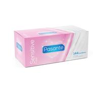144 x Pasante Sensitive Feel Condoms | Ultra Thin Intense Feeling Condoms
