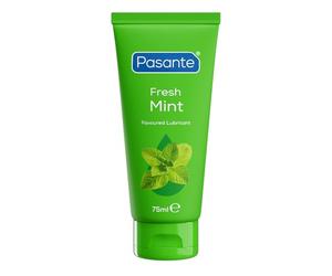 Pasante Fresh Mint Flavoured Lube | 75ml Tube | Water Based Personal Lubricant | for Gentle Lubrication
