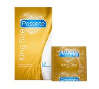3 x Pasante King Size Condoms | Wider & Longer | 60mm Width | CE Kite Marked