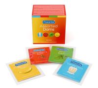Pasante Oral Dams Assorted 36 Pack (for Safer Oral Sex)