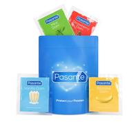Pasante Oral Latex Dams | Assorted Flavours 8 Pack | for Safer Oral S*x | Hermetically Sealed for Maximum Hygiene