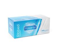 Pasante Passion Ribbed Condoms 144 Box