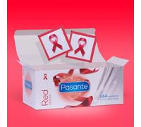 Pasante Red Ribbon Condoms - Pack of 144