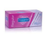144 x Pasante Regular Condoms | Comfort Feeling | Nominal 54mm Width | Kitemark