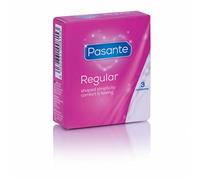 Pasante Regular Condoms - Pack of 3