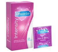 Pasante - Ribbed & Dotted Condoms (12 pack)