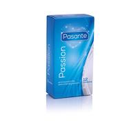 Pasante Ribbed (Passion) Condoms - Pack of 12
