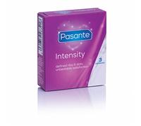 Pasante Ribs and Dots Condoms - Pack of 3