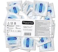 Pasante Silk Thin, Extreme Thin Condoms for a Maximum of Feeling - only 0.04mm Wall Thickness, 1 x 144 Pieces (144 Pack)