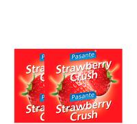Pasante Taste Condoms with Strawberry Flavour - 2 pcs