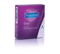 Pasante Trim (Small) Condoms - Pack of 3