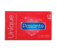 Pasante Unique Non-Latex Condoms - Pack of 12