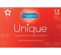 Pasante Unique Ultra-Sensitive Condoms (x36) - in great credit card size packs!