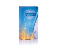Pasante Climax Condoms - 12 Condoms Transparent